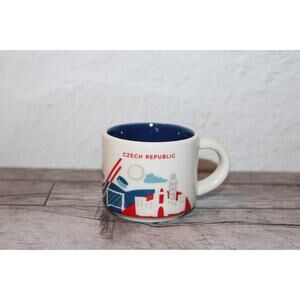 STARBUCKS YOU ARE HERE COLLECTION Czech Republic Espresso 2oz EUC